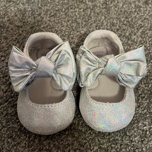 Iridescent Stride Rite Mary Janes